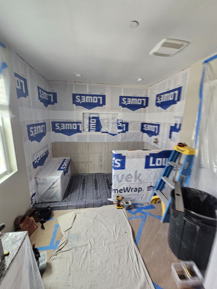 Bathroom work in progress by IBR Saldana